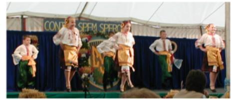 Young Krylati dancers