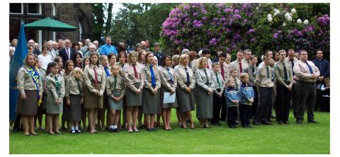 Oseredok Bradford at the Official Ceremony