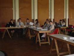 Delegates at the Plenum